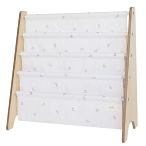 3 Sprouts Bookcase, Blueberry taupe