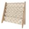 3 Sprouts Bookcase, Checkerboard beige