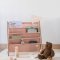 3 Sprouts Book Rack, Clay