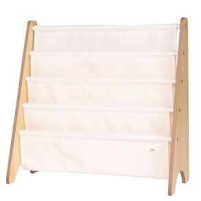 3 Sprouts Book Rack, Cream