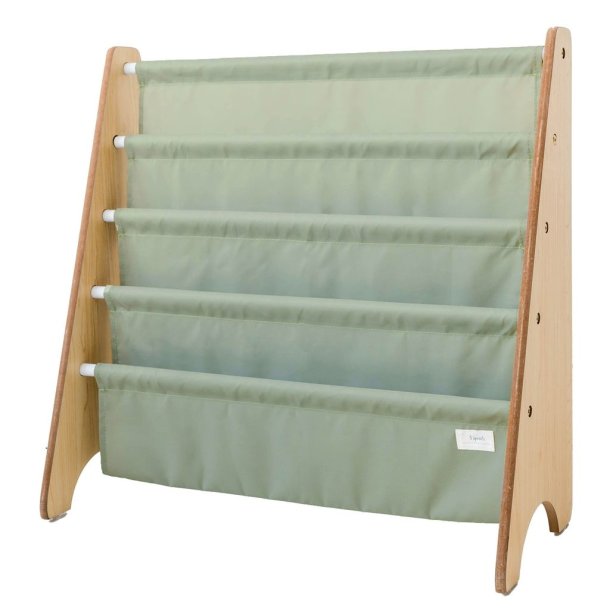 3 Sprouts book Rack, green