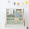 3 Sprouts book Rack, green