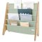 3 Sprouts book Rack, green