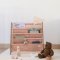 3 Sprouts Book Rack, Terrazzo/Clay