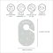 3 Sprouts Closet Dividers (8 pieces), Rabbit