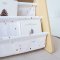 3 Sprouts Dobbelt-sidet Bogreol, Terrazzo cream