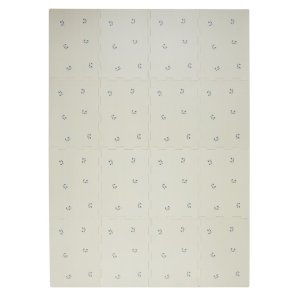 3 prouts Gulvpuslespil, Blueberry taupe