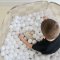 3 Sprouts Ball Pit, Checkerboard beige