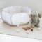 3 Sprouts BBall Pit, Gingham Beige