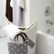 3 Sprouts Laundry Basket, Swan