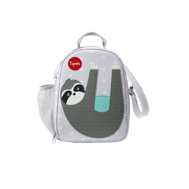 3 Sprouts Shoulderbag for Lunch and Snacks, Sloth