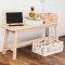 3 Sprouts Modern Folding Crate - Medium, Clay