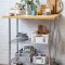 3 Sprouts Modern Folding Crate - Medium, Cream