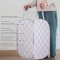 3 Sprouts Pop-up vasketjskurv, Checkerboard beige