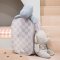 3 Sprouts Pop-up vasketjskurv, Checkerboard beige