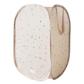 5 Sprouts Hopfllbar Tvttkorg, Terrazzo beige