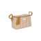 3 Sprouts Stroller Organizer, Quilt/Gingham mustard print