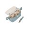3 Sprouts Opbevaringskurv til klap- og barnevogn (Organizer), Quilt/Balsam grn