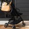 3 Sprouts Stroller Organizer, Quilt/Mustard