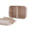 3 Sprouts Matboks, Blbr/taupe