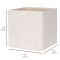 3 Sprouts Storage Box, Cream