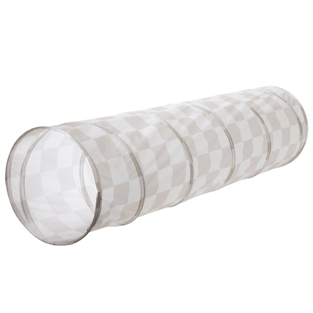 3 Sprouts Play tunnel, Checkerboard beige