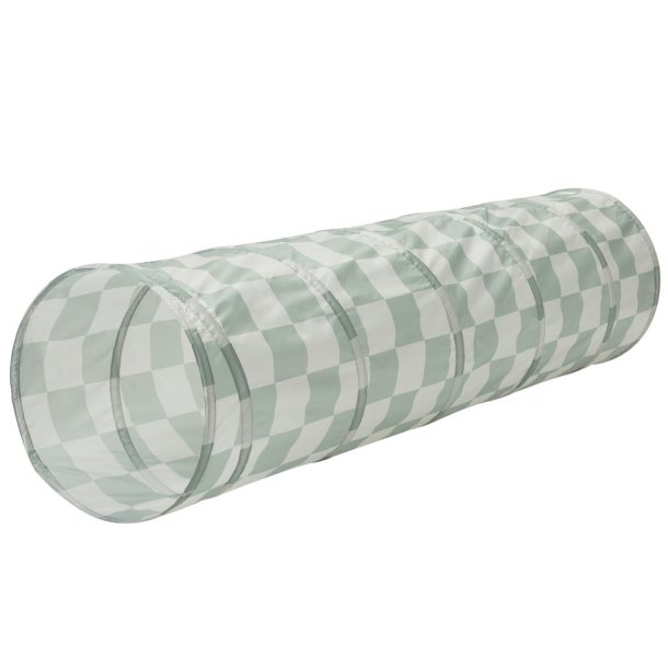 3 Sprouts Play Tunnel, Checkerboard green