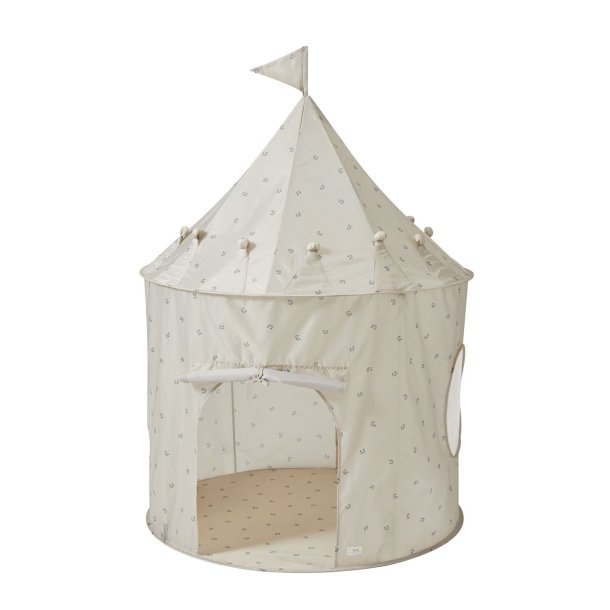 3 Sprouts Play tent,  Blueberry taupe