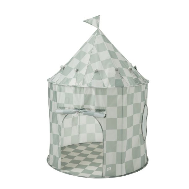 3 prouts Play tent, Checkerboard green