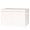 3 Sprouts Folding toy chest, Cream
