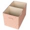 3 Sprouts Folding toy chest, Terrazzo/Clay