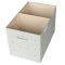 3 Sprouts Folding toy chest, Terrazzo/Green