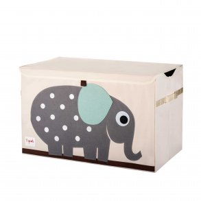 3 Sprouts Frvaringslda med lock, Elephant