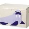 3 Sprouts Storage box with Lid, Walrus