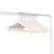 3 Sprouts Velvet Hanger (Set of 15), Cream