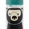 3 Sprouts Water Bottle, Bear/Teal