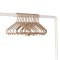 3 Sprouts Wheat straw hanger (Set of 15), Brown