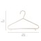 3 Sprouts Wheat straw hanger (Set of 15), ass. Cream/gray/brown