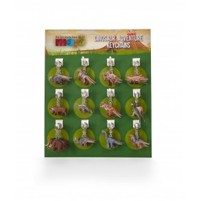 Mojo Display Nkkelring (72 stk.), Dinosaur