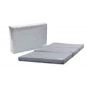 Asalvo Folding Mattress 120x60x6 cm, Grey
