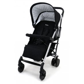 Asalvo Stroller Moma Plus, Black