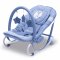 Asalvo Baby Bouncer Relax Rabbit, Light Blue
