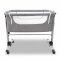 Asalvo Bedside Crib Fold, grey