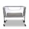 Asalvo Bedside Crib Fold, grey