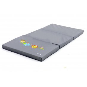 Asalvo Folding Mattress Birthday 120x60x5 cm, Grey