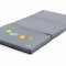 Asalvo Folding Mattress Birthday 120x60x5 cm, Grey