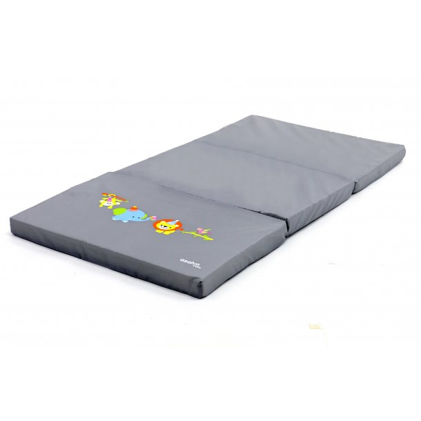 Asalvo Folding Mattress Birthday 120x60x5 cm, Grey
