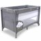 Asalvo Travel Cot Smooth with Insert and Opening, Cloud