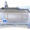 Asalvo Travel Cot Complete with Insert, Changing Table and Opening, Rabbit Tipi/Blue