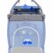 Asalvo Travel Cot Complete with Insert, Changing Table and Opening, Rabbit Tipi/Blue